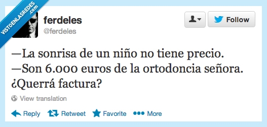 sonrisa,niño,precio,dinero,ortodoncia,dentista,6000 euros
