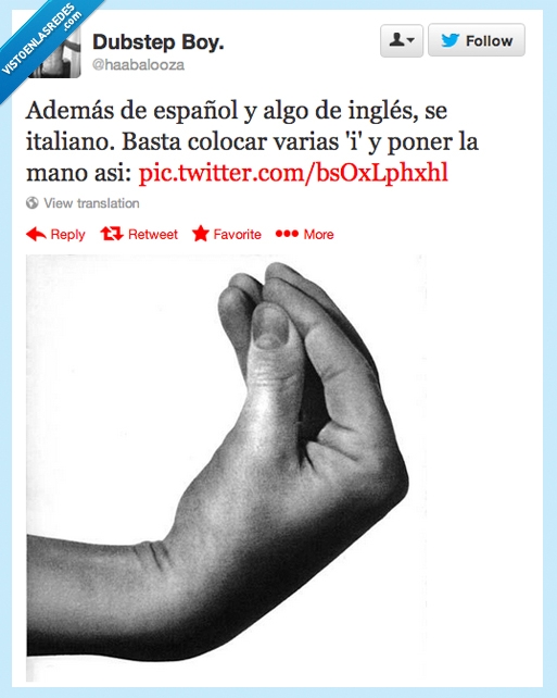 italiano,palabras,i,mano,ingles,español,idiomas,poner,gesto