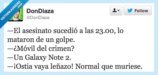 horas,leñazo,samsung,note,galaxy,crimen,movil,normal,muriese