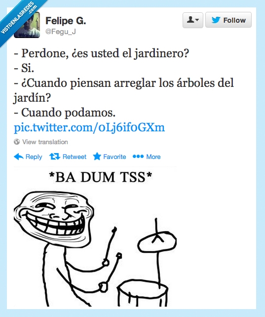 podamos,badumtss,podadora,cesped,jardinero,chiste