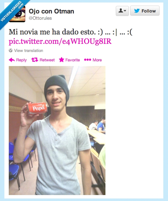 novia,embarazo,cocacola,padre,condon,hijo,niño,papa,noticia