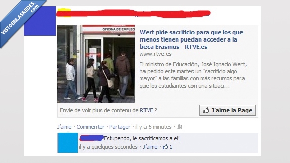 educación,Wert,Erasmus,sacrificio,becas,sacrificar