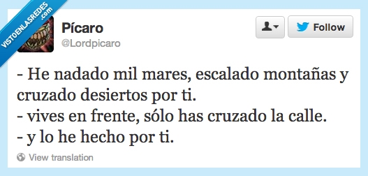 amor,enamorado,sacrificio,calle,mares,montañas,love,cruzar