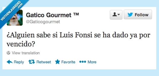 luis fonsi,vencido