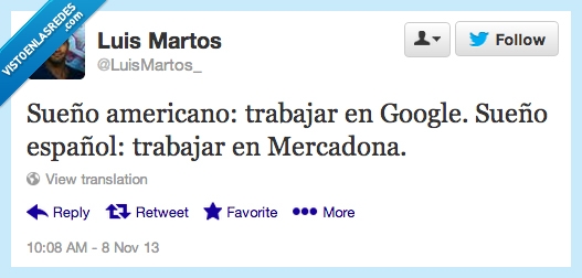comparacion,aspiraciones,USA,España,Mercadona,google