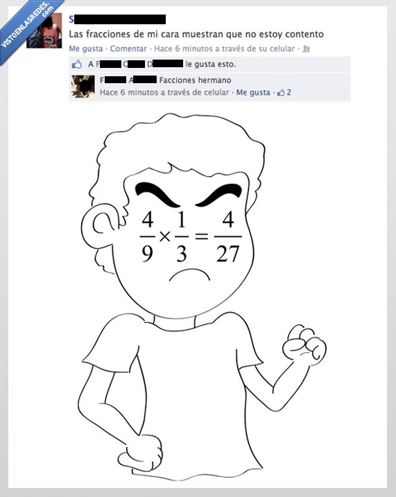 enfadado,contento,triste,fracciones,facciones,cara