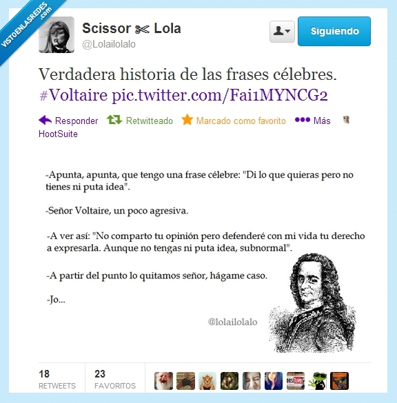 historia,frases célebres,voltaire,opinión