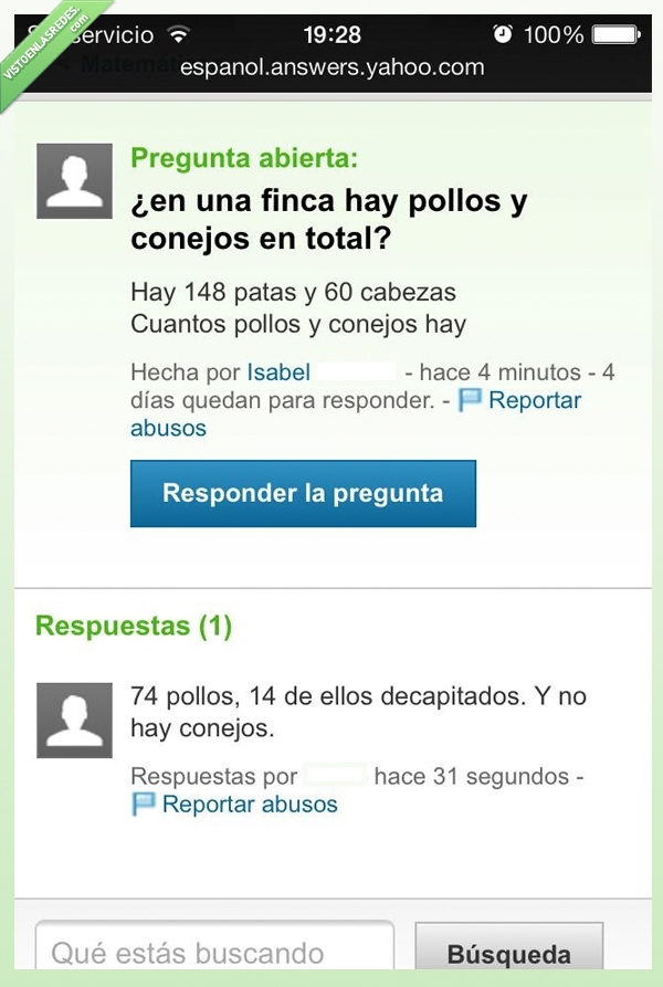 Había una vez un Charizard que se puso a escuchar rock y se murió.,Yahoo respuestas,win,Yahoo,dicén que llegó a ser politico,matemática,respuesta,solución