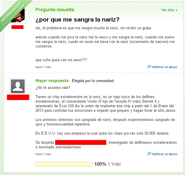 yahoo,lunático,loco,extraterrestres,delfines,nariz,sangrado,E.E.U.U.