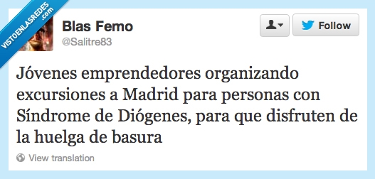 jóvenes,emprendedores,basura,madrid