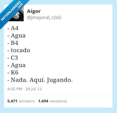 k6,hundir los barcos,aigor,ke asei,que haceis,jugando,canis