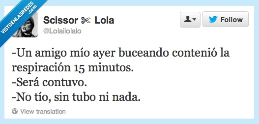 sin tubo,contuvo,respiración,contenió,buceando,amigo