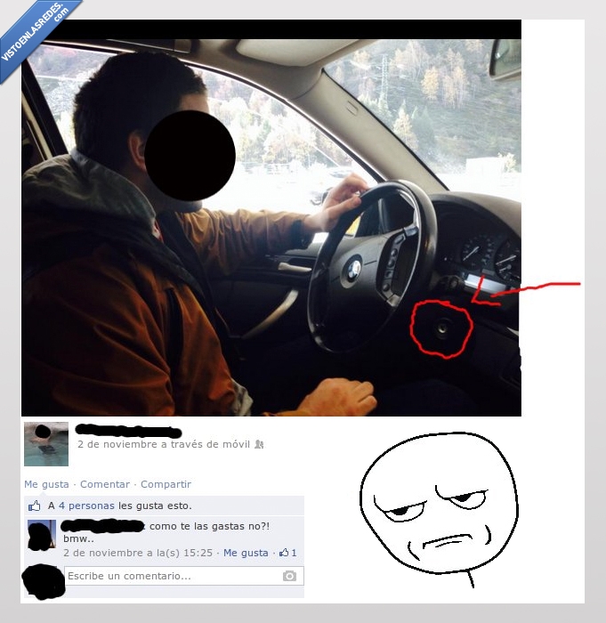 postureo,fake,parado,contacto,bmw,fail,llaves,mirando,conduciendo,fantasma