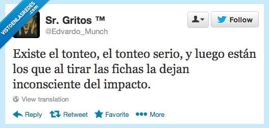 tirar fichas,impacto,tonteo,serio,inconsciente