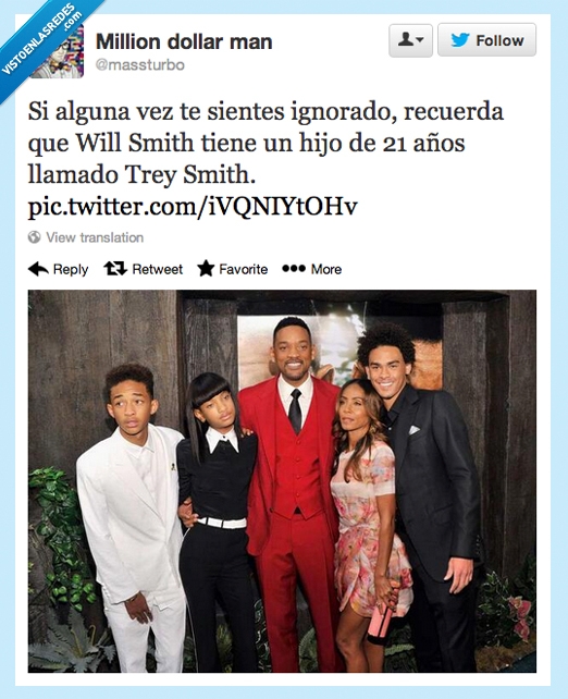 olvidar,primera mujer,Trey Smith,wtf,ignorado,hijo,will smith
