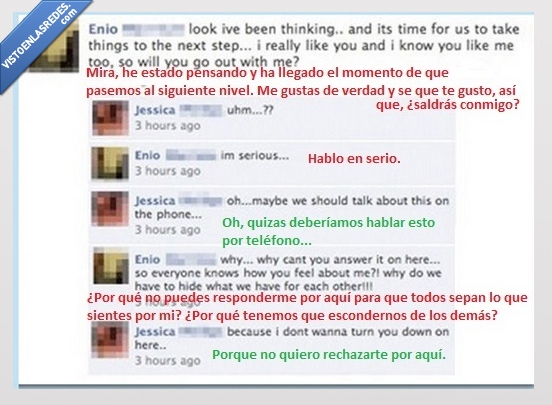 pedir,telefono,llamar,relación,facebook,rechazo,Corte