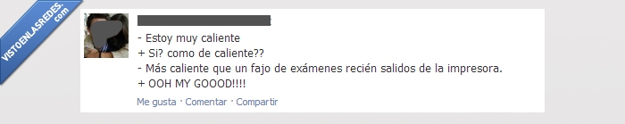 fajo,hot,caliente,examenes,impresora