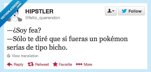 miedo,pokemon,mas fea que el hambre,bicho,fea,tipo