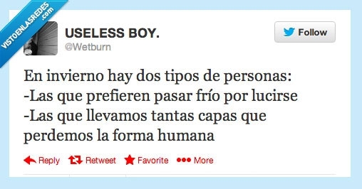 frio,capas,forma humana,wetburn,twitter
