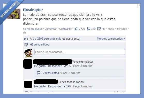 filosoraptor,facebook,twitter,autocorrector,movil,cambiar,palabra