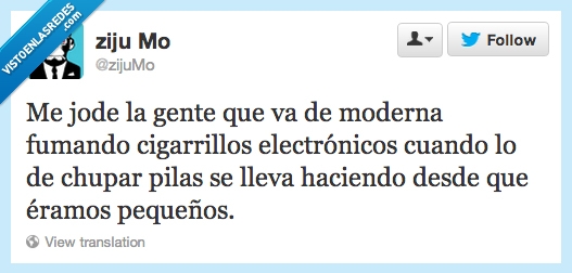 cigarrillos,electronicos,pilas,chupar