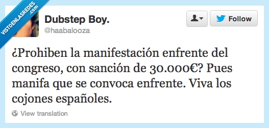 manifestacion,manifa,congreso,sancion,euros,30000,españoles,España