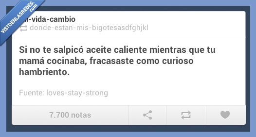 salpico,salpicar,aceite,caliente,padre,madre,cocinaba,fracasar,fracaso,curioso,hambriento,impaciente,impaciencia,cocina