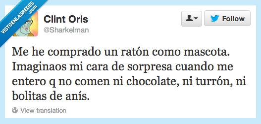 roedor,ratón,bolitas de anís,chocolate,turrón,Susanita,decepción