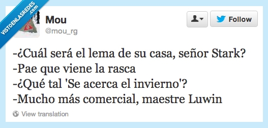 juego de tronos,stark,game of thrones,got,ned stark,winter is coming,rasca,mejor,Luwin