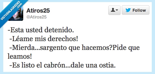 detenido,derechos,leer,policías