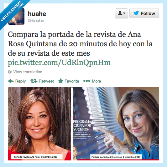 revista,periodico,anuncio,foto,vieja,joven,arregla,arrugas,ATENCIÓN AL CUELLO,ana rosa quintana