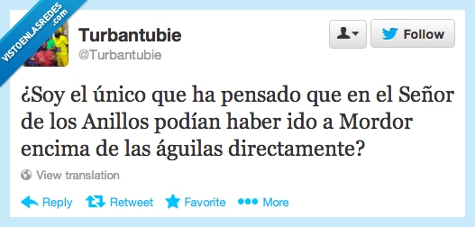 anillo,llevar,antes,el señor de los anillos,aguilas,aguila,turbantubie,orco,mordor,ESDLA,usar,directamente