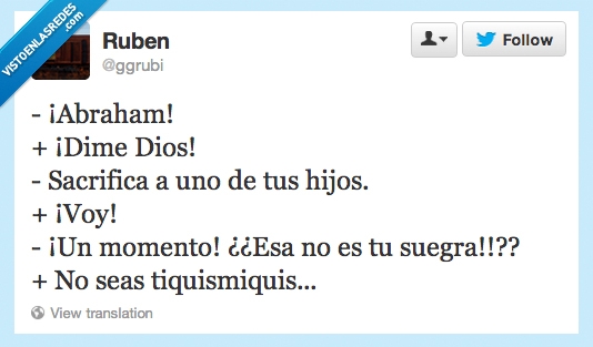 Abraham,Dios,sacrificar,hijos,suegra