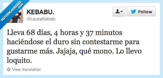 Maromos,whatsapps,ignorar,kebabu,twitter,mensaje,días,loca,acosadora
