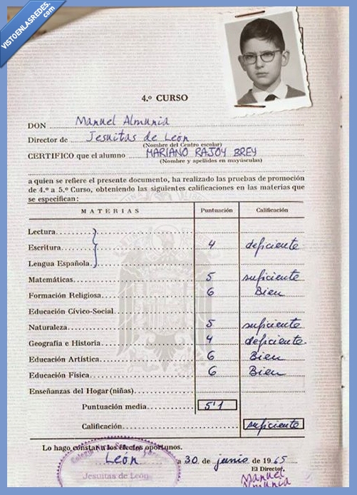 boletin,beca,nota media,Políticos,Notas,Rajoy