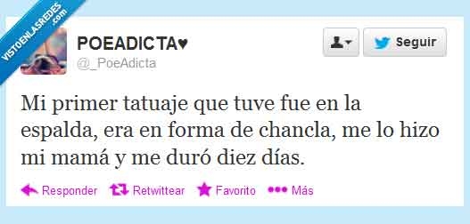 cinto,cinturón,golpear,madre,tatuaje,espalda,forma,chancla,hostia