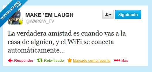 WIFI,conexión automática,amistad
