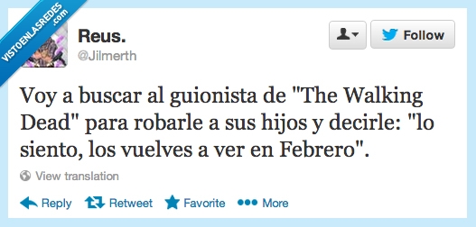 hijos,the walking dead,febrero,temporada,mid season,cuarta