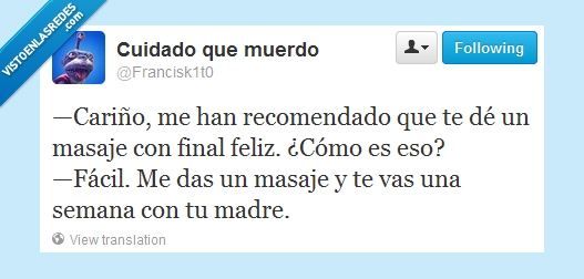 semana,dias,masaje,que te pires,madre,feliz,final,vas
