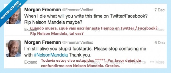 no estoy muerto,nelson mandela,morgan freeman