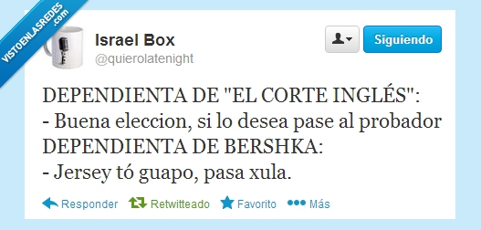 cani,twitter,dependientas,corteingles,bershka