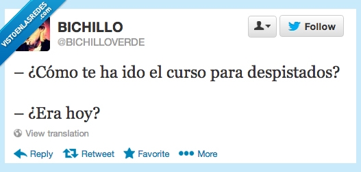 despistados,curso,profesional,¿era hoy?