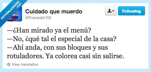 retuladores,bloques,especial de la casa,menú,pequeño