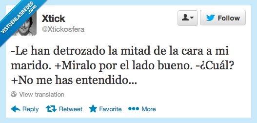 Cara,desfigurada,lado bueno,accidente