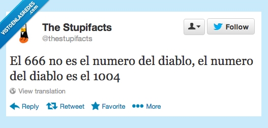 Diablo,1004,twitter,numero,666,Satan