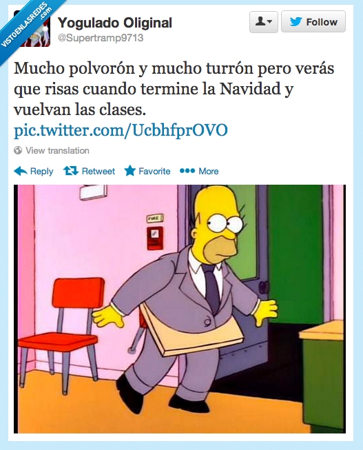 caber,engordar,pupitre,los simpson,comilonas,navidad,turron