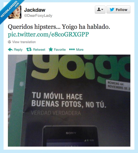 twitter,fotografía,yoigo,hipsters,foto,crítica,móvil,zas