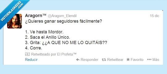 376191 - Twitstar instantáneo por @Aragorn_Elendil