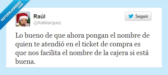ligar,ticket,compra,nombre,cajera,dependienta,comercio