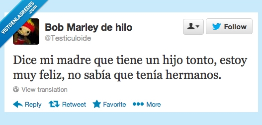 Madre,hijo,twitter,humor,tonto,hermano,sabia,feliz